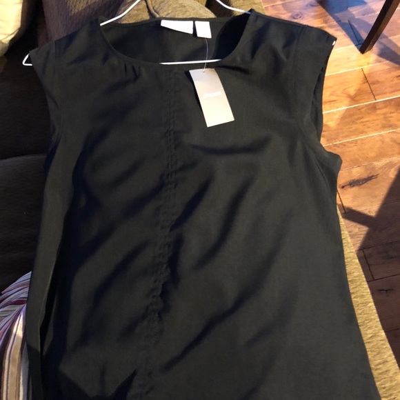 Chico’s SZ 1 Black Shirt with tags - Picture 3 of 3